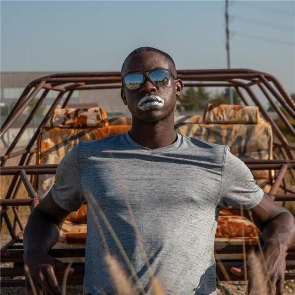 Polarized Running Sunglasses UV400 No Slip Reflective Lens for Men Women Sport - Picture 6 of 7